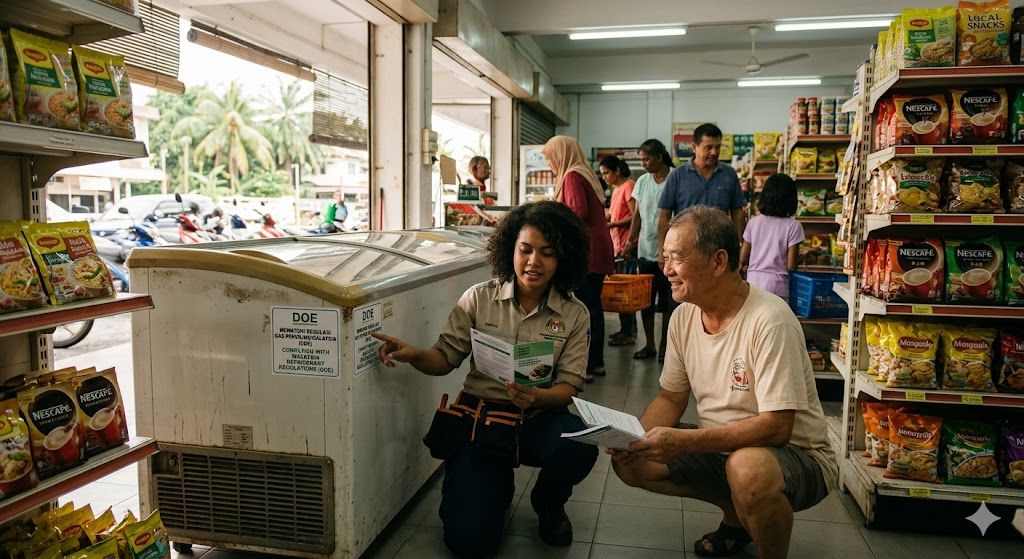 refrigerant environmental law Malaysia DOE