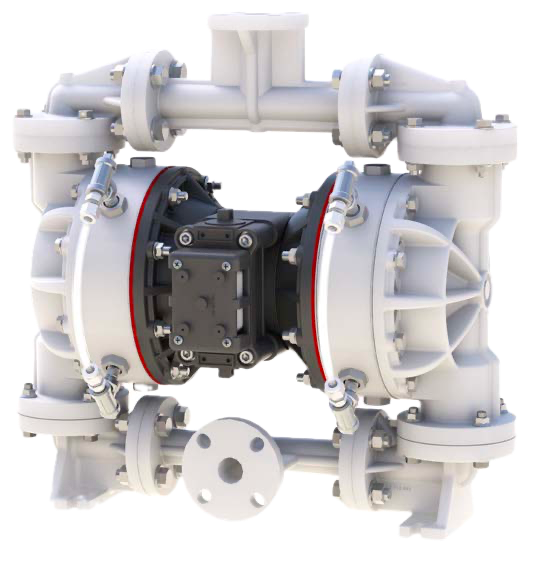 Sandpiper 1" Non-Metallic Containment Duty Ball Valve Pump - S1F Series