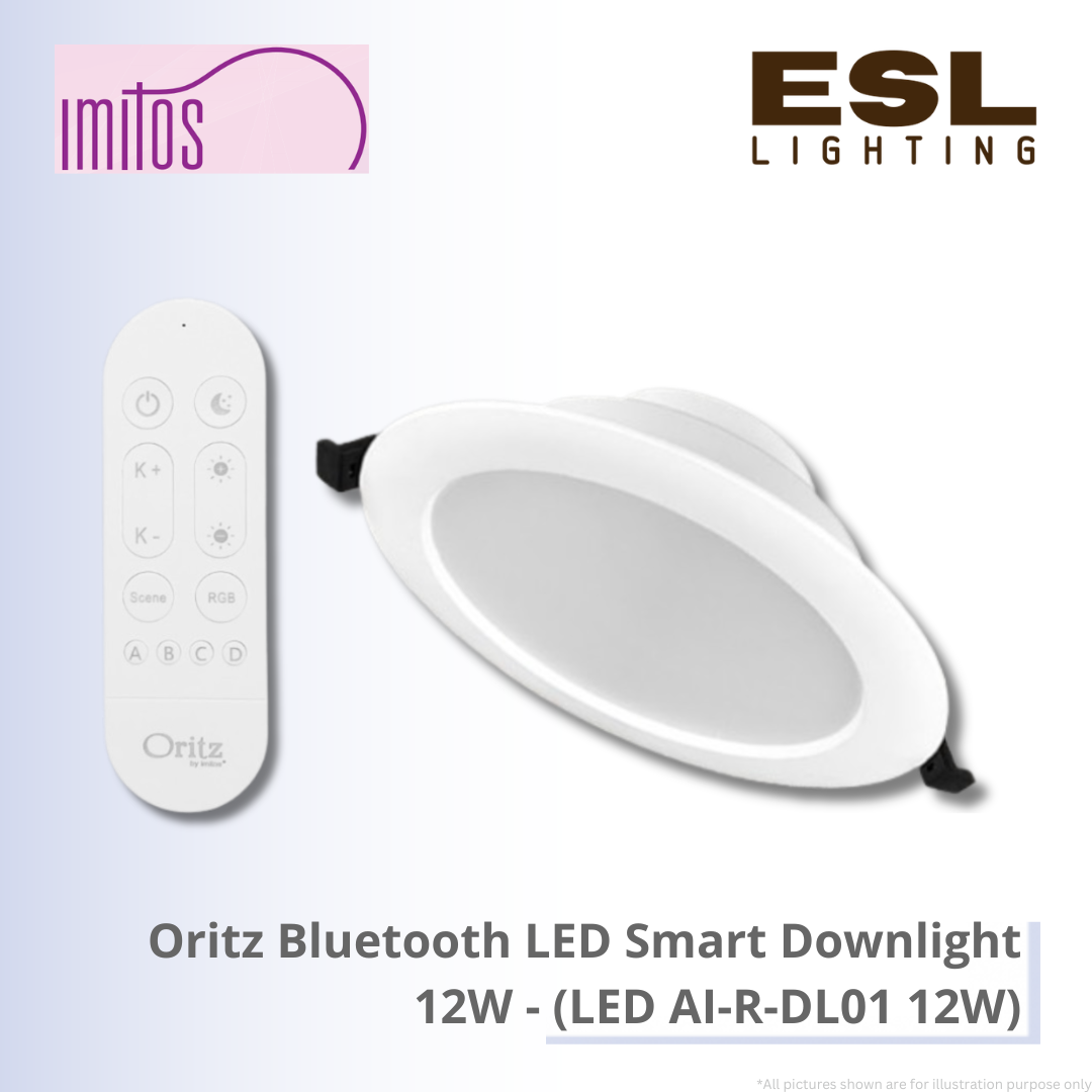 IMITOS Oritz Bluetooth LED Smart Downlight 12W - LED AI-R-DL01 12W