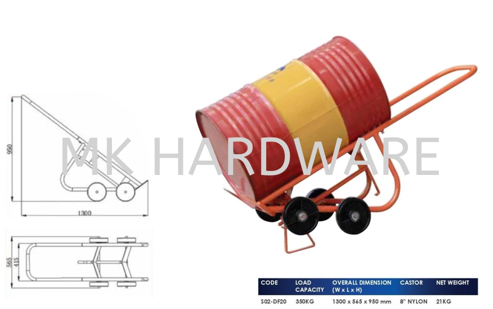 DRUM CRADLE TRANSPORTER