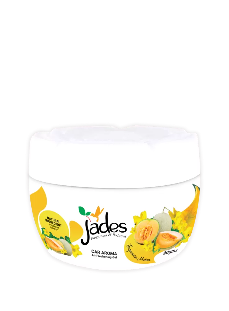 Jades Car Aroma Gel 90gm - Japanese Melon (Air Freshener Car)