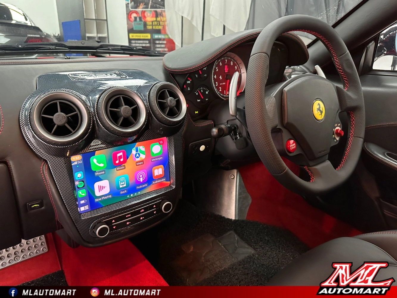 *NEW Ferrari F430 Android Monitor