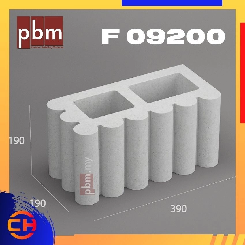 FLUTED BLOCK F 09200