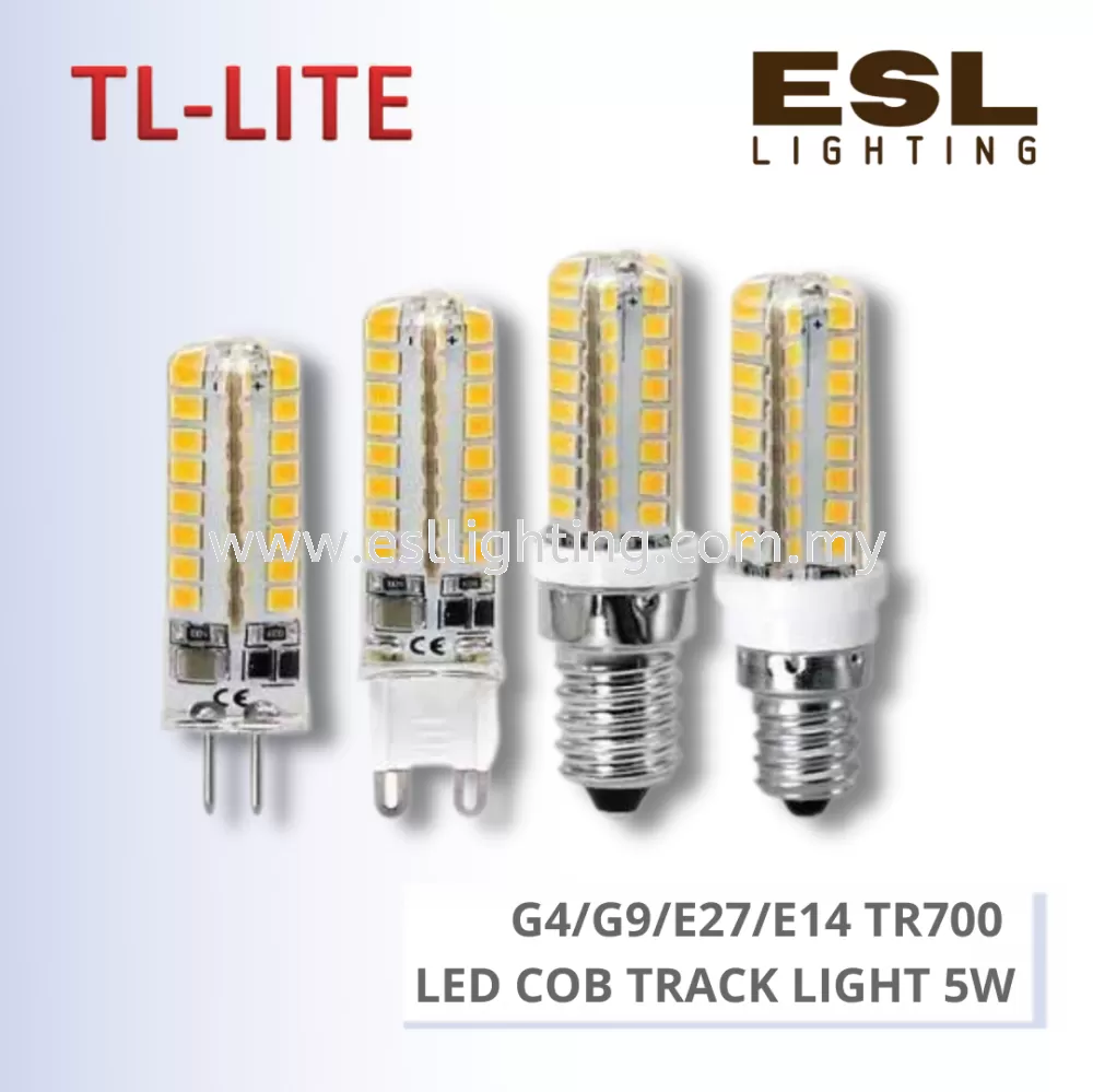 TL-LITE BULB - LED G4/G9/E27/E14 TR700 LED COB TRACK LIGHT - 5W
