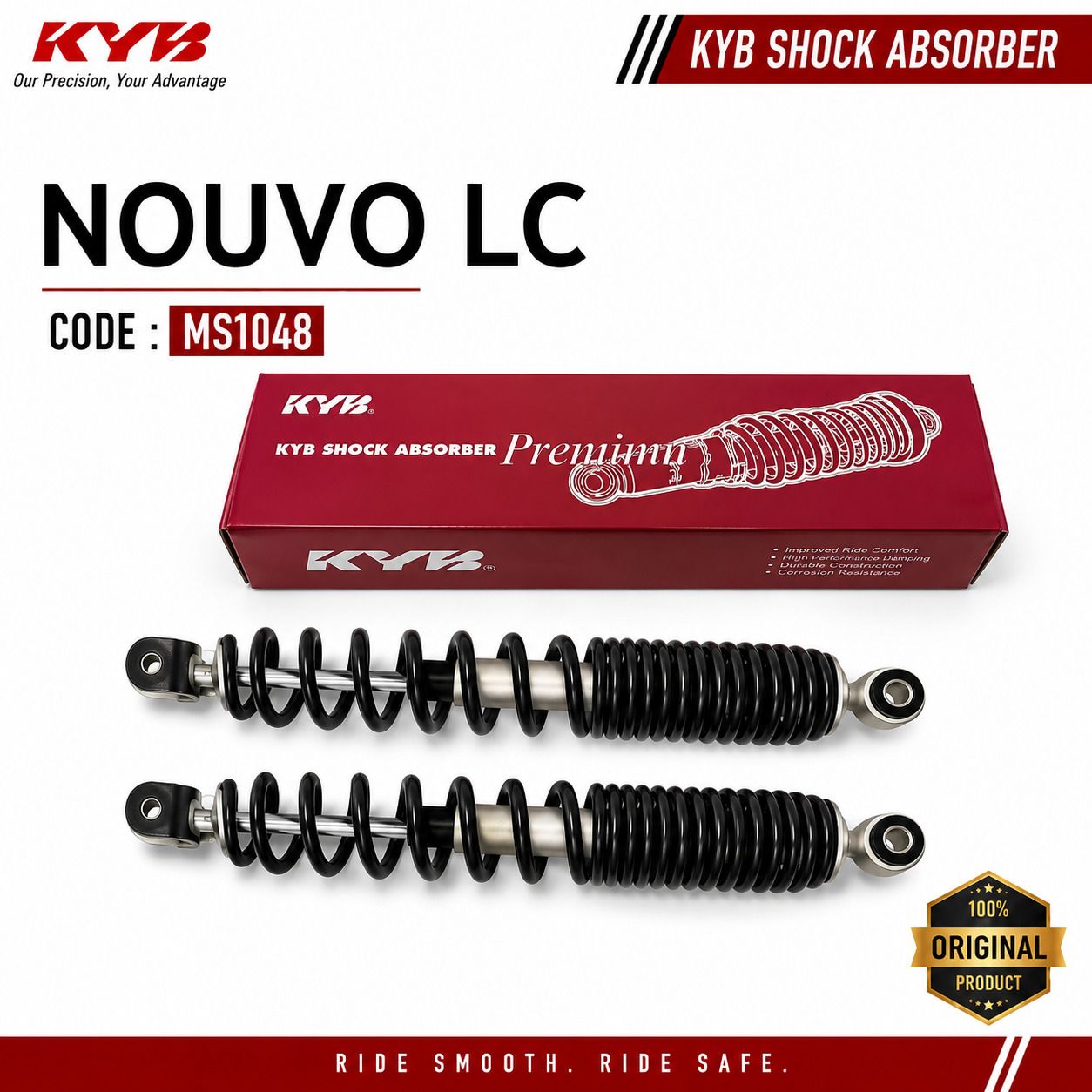 KAYABA NOUVO LC 5P2 REAR ABSORBER (MS1048B)
