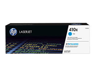 HP 410X High Yield Cyan Original LaserJet Toner Cartridge CF411X