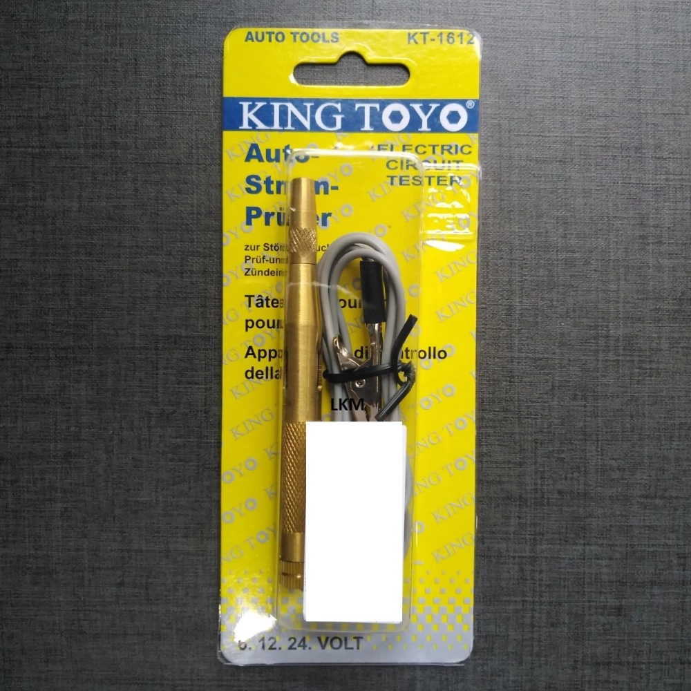 King Toyo Electric Circuit Tester KT-1612 // COPPER CIRCUIT TESTER A-1002