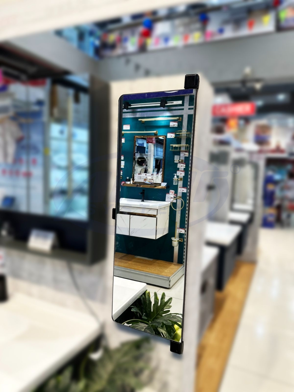 Sliding Wardrobe Mirror with Slide Accessories #MR-K21