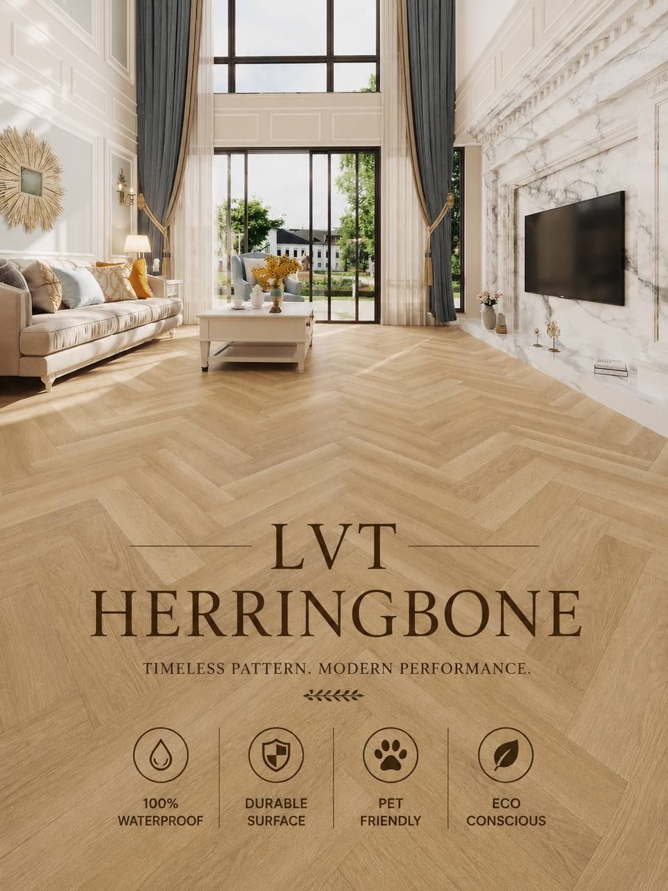 LVT SIGNATURE HERRINGBONE