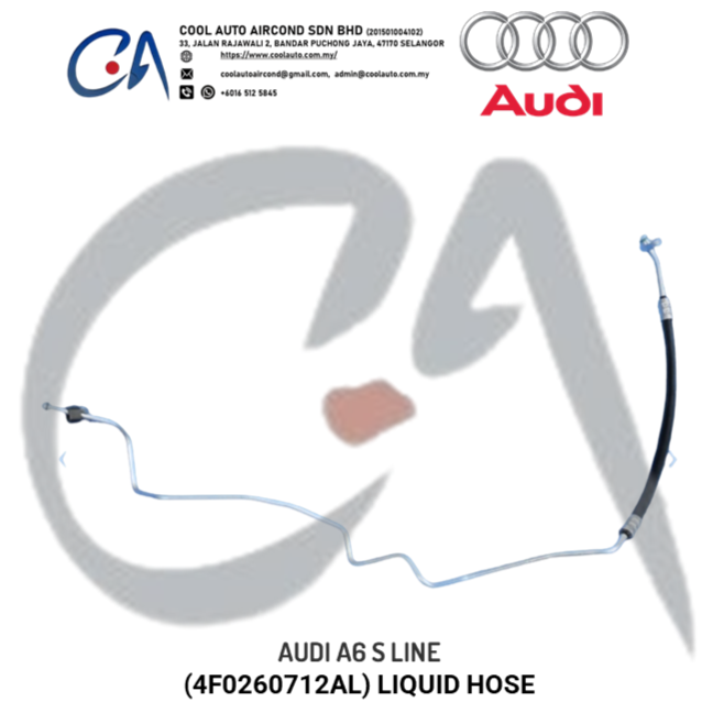 AUDI A6 S LINE (4F0260712AL) LIQUID HOSE