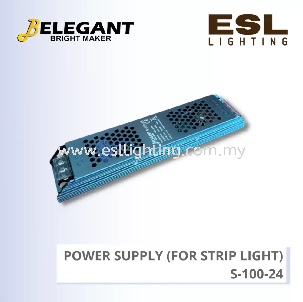 BELEGANT POWER SUPPLY (FOR STRIP LIGHT) 100W - S-100-24