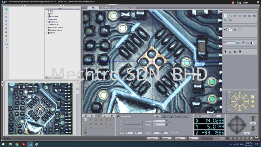 "OPTRONICS" CNC VIDEO MEASURING MACHINE, MODEL V-4030C