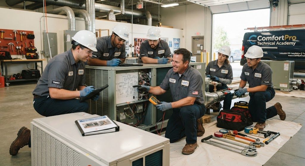 Industrial HVAC piping installation training