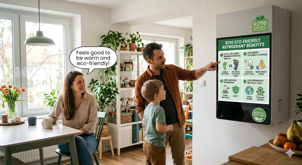 R290 eco-friendly refrigerant benefits