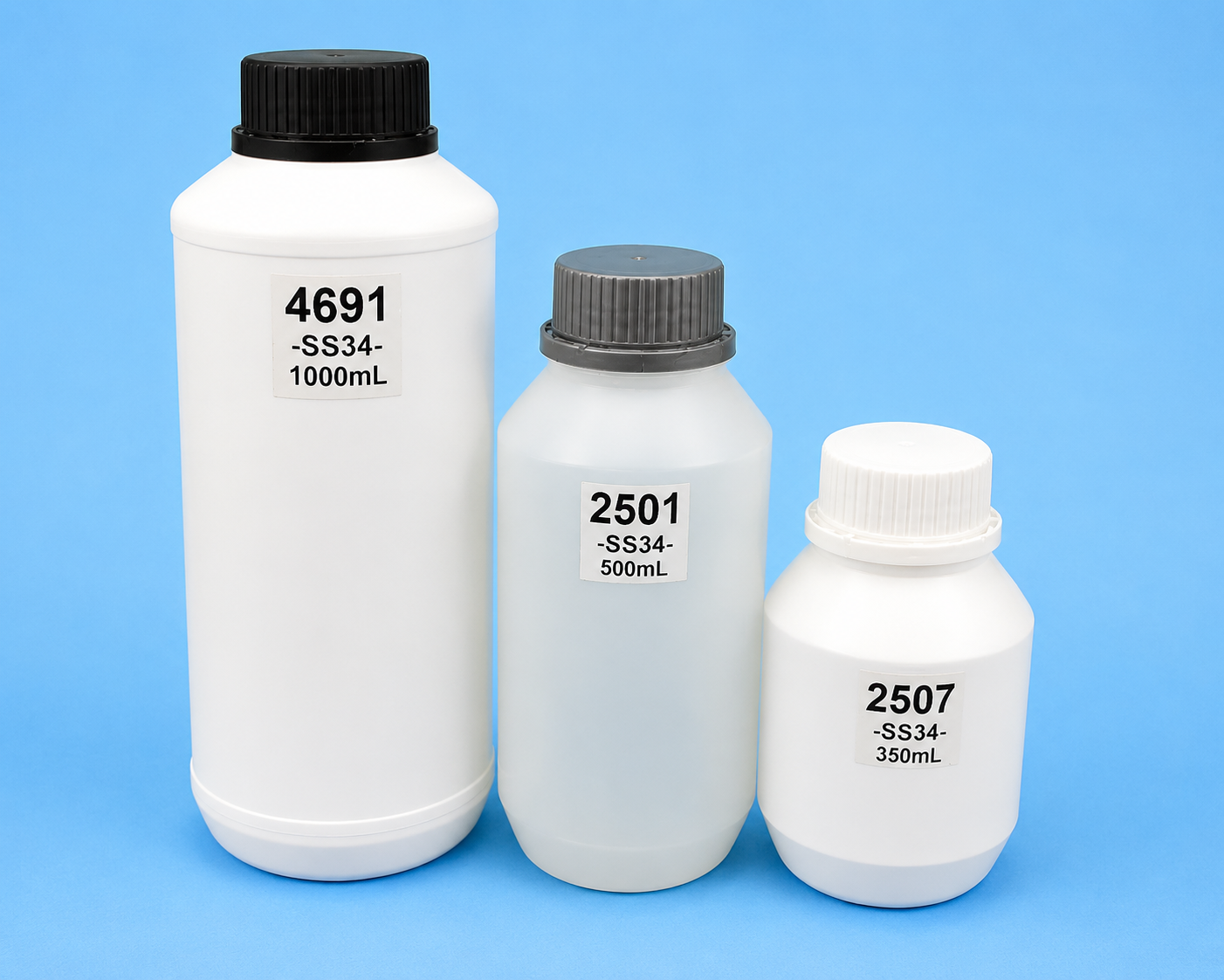 350-1000ml Chemical Bottle : 4691 & 2501 & 2507