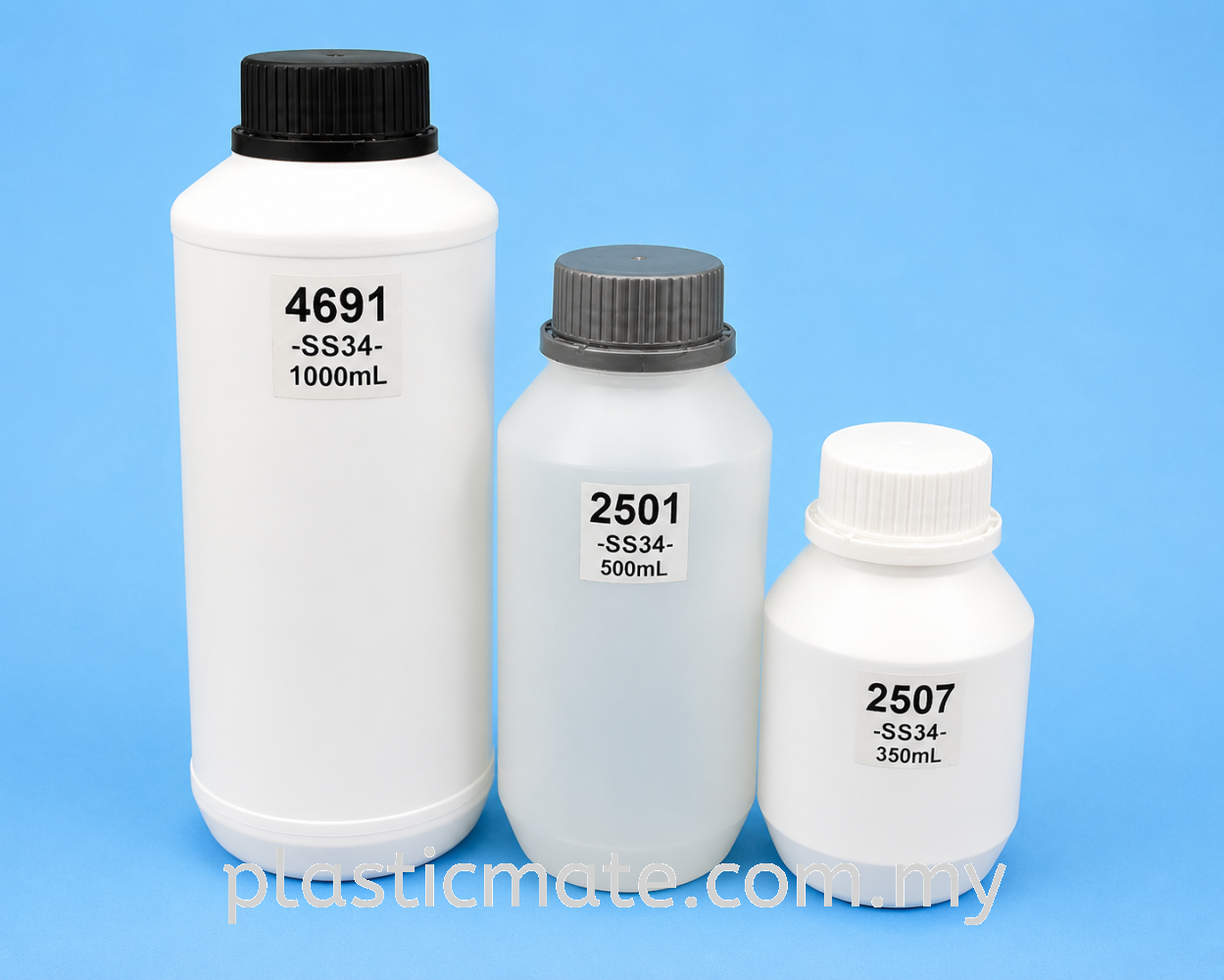 350-1000ml Chemical Bottle : 4691 & 2501 & 2507