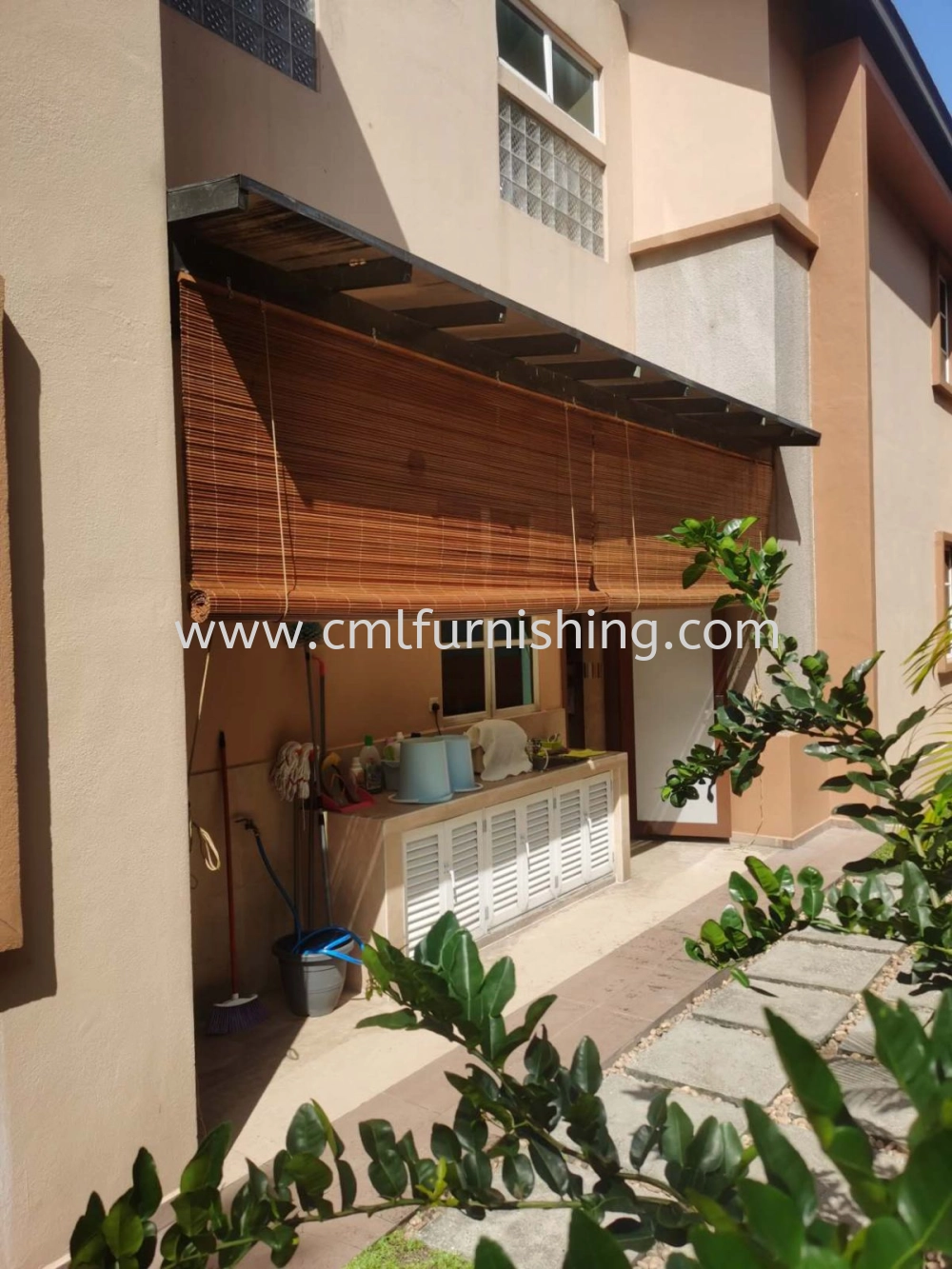 Outdoor Bamboo Blind