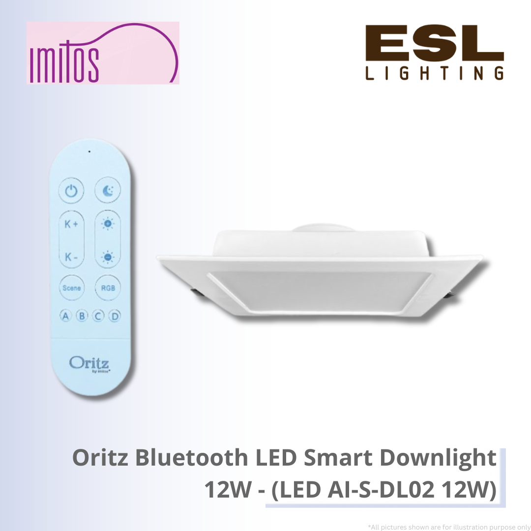 IMITOS Oritz Bluetooth LED Smart Downlight 12W - LED AI-S-DL02 12W
