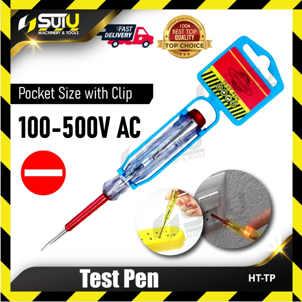 1PCS Test Pen / Screwdriver / Pemutar Skru 100-500V AC