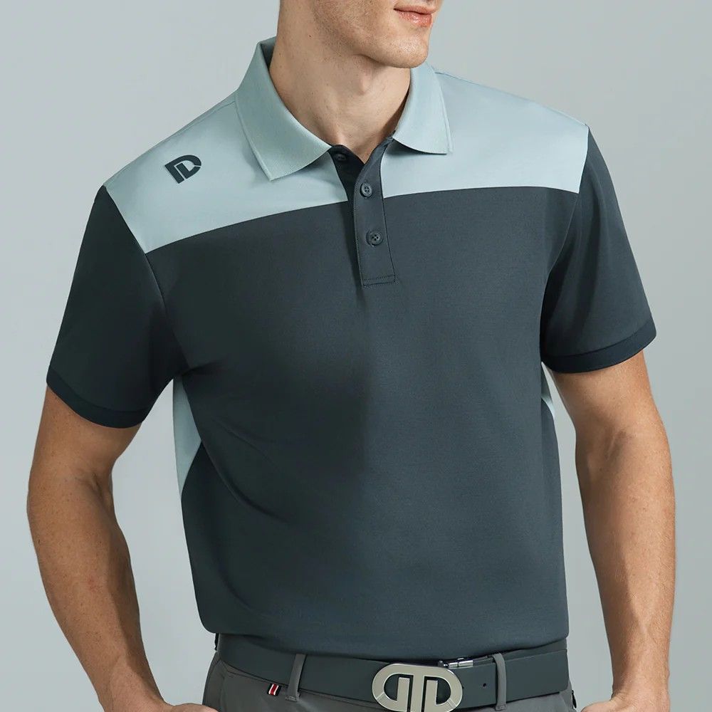 Delon - AeraFlex Shoulder Panel Performance - Men Polo