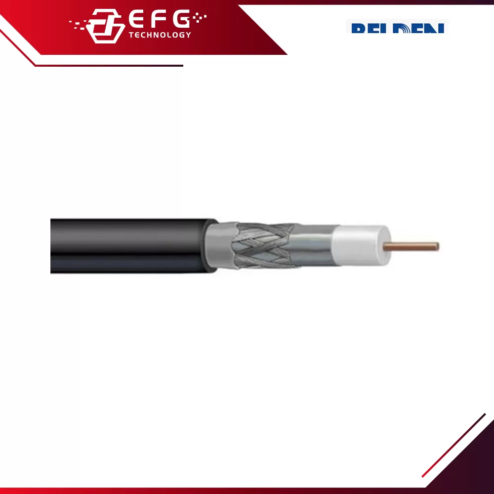 9066 18 AWG BCCS RG6 Foil + Braid Coaxial Cable