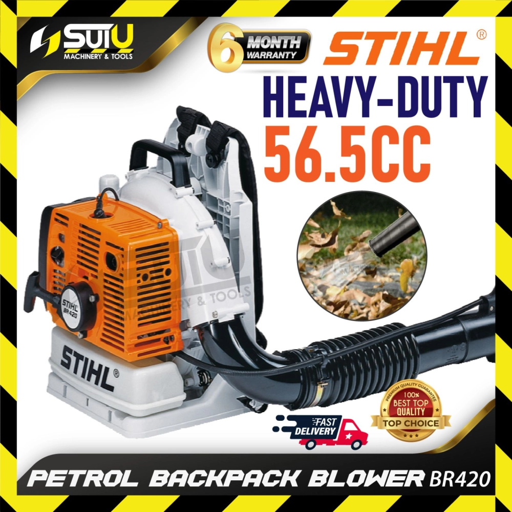 STIHL BR420 / BR 420 56.5CC Petrol Backpack Blower / Mesin Peniup