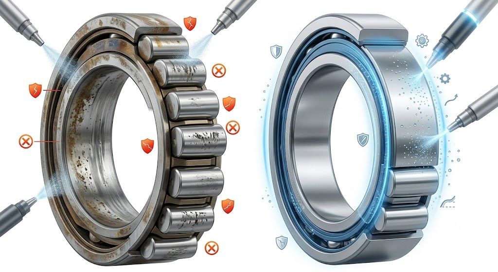 Electric Bearing Surface Oxide Removal Treatment