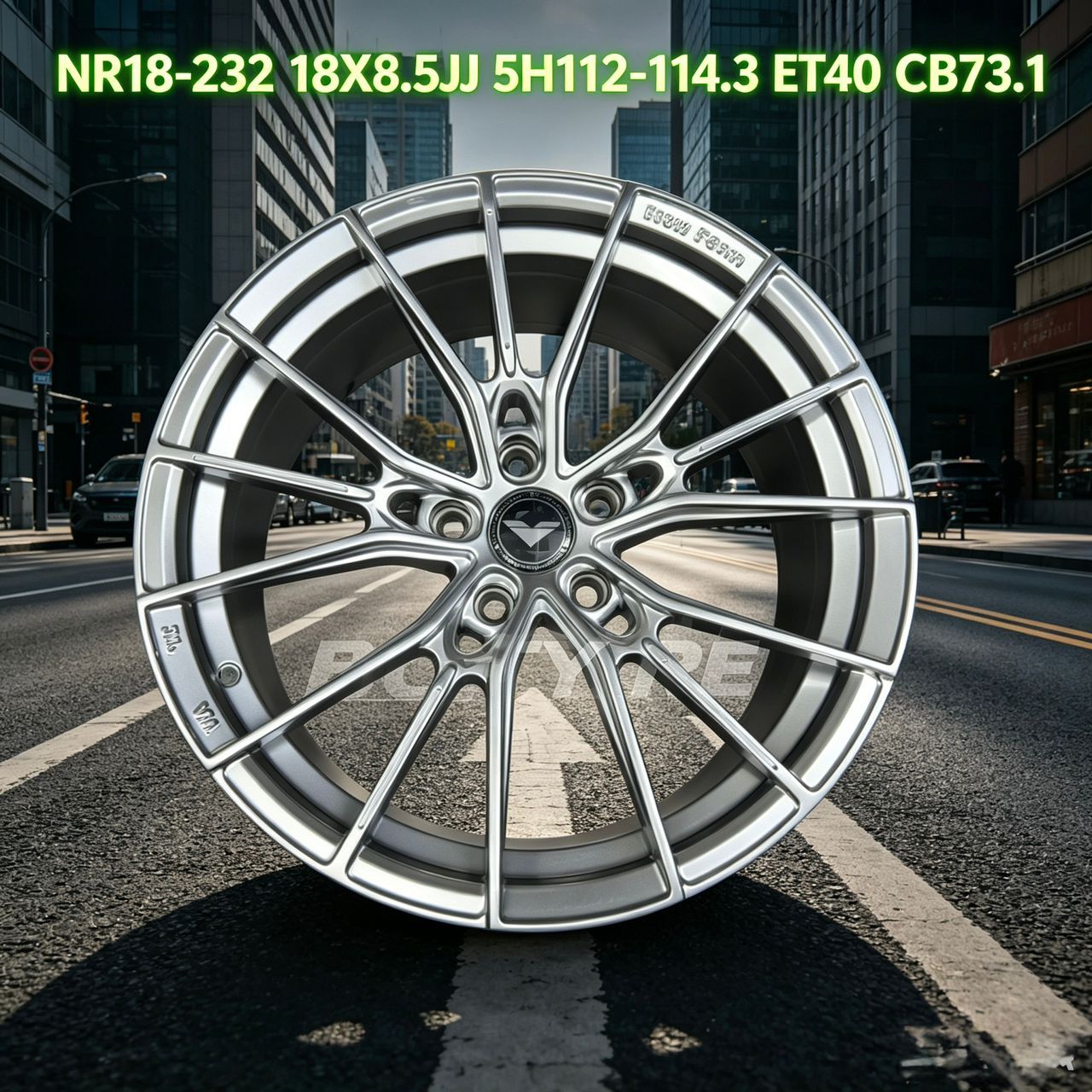 NR18-232 18X8.5JJ 5H112-114.3 ET40 CB73.1