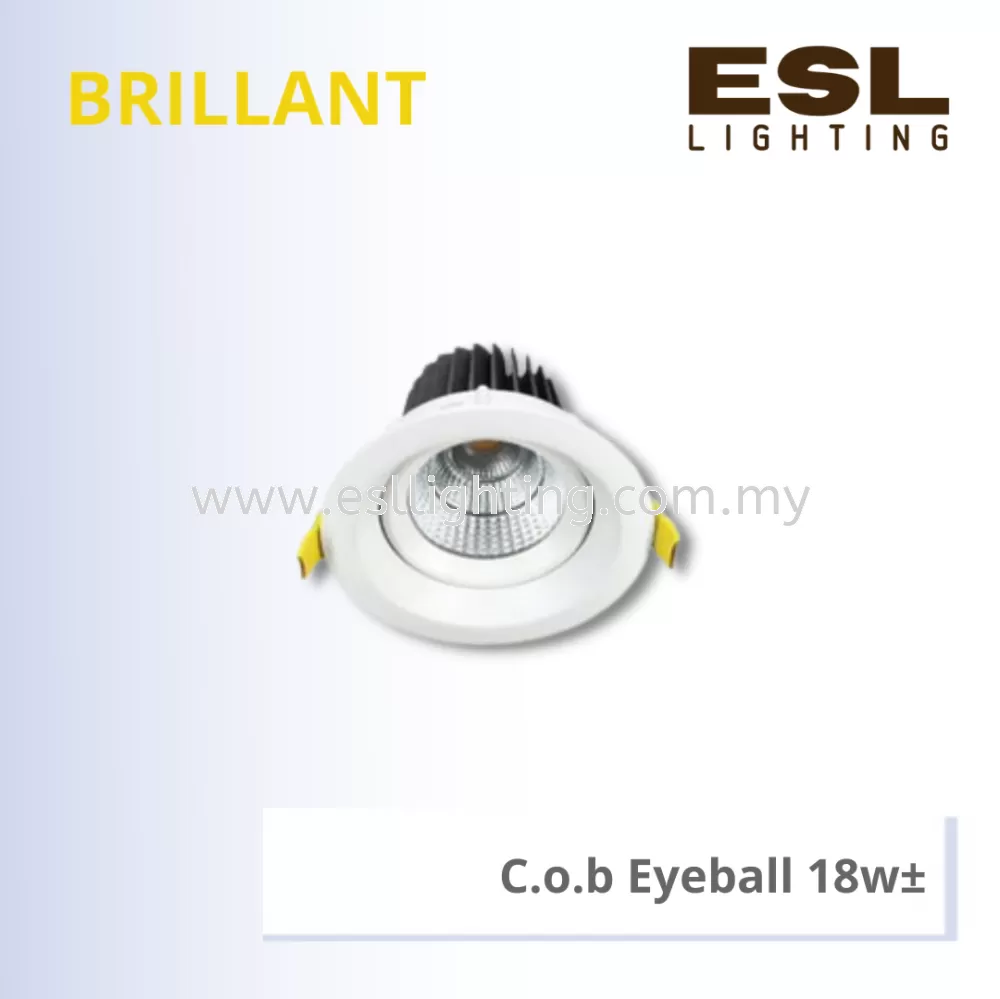 BRILLANT C.o.b Eyeball 18w - BSL-023-RD-18W