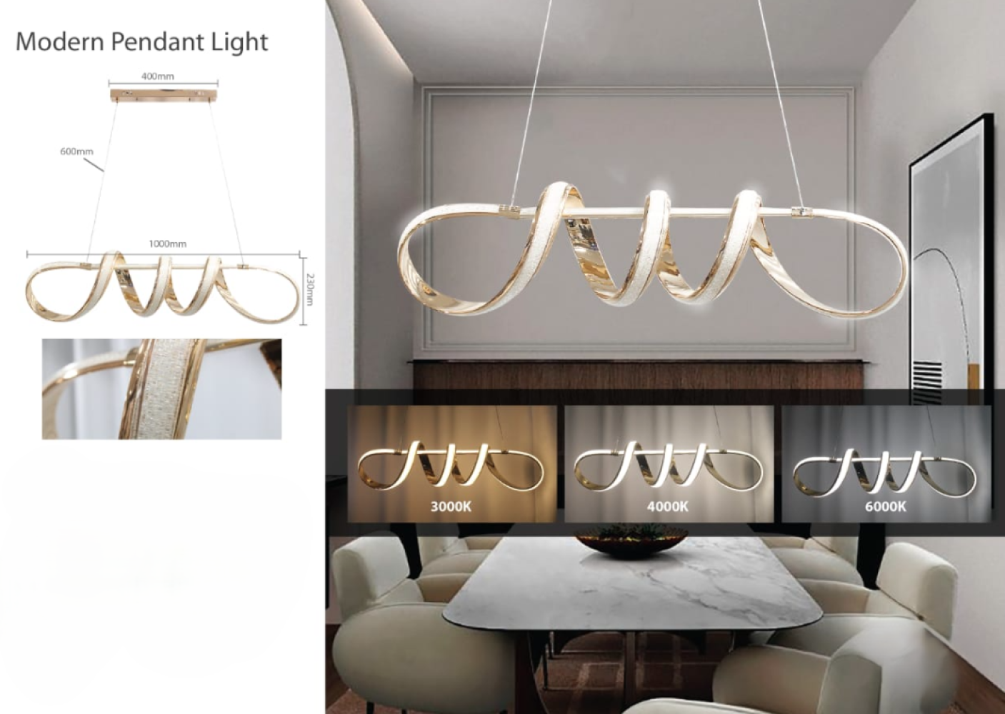 Modern Pendant Light