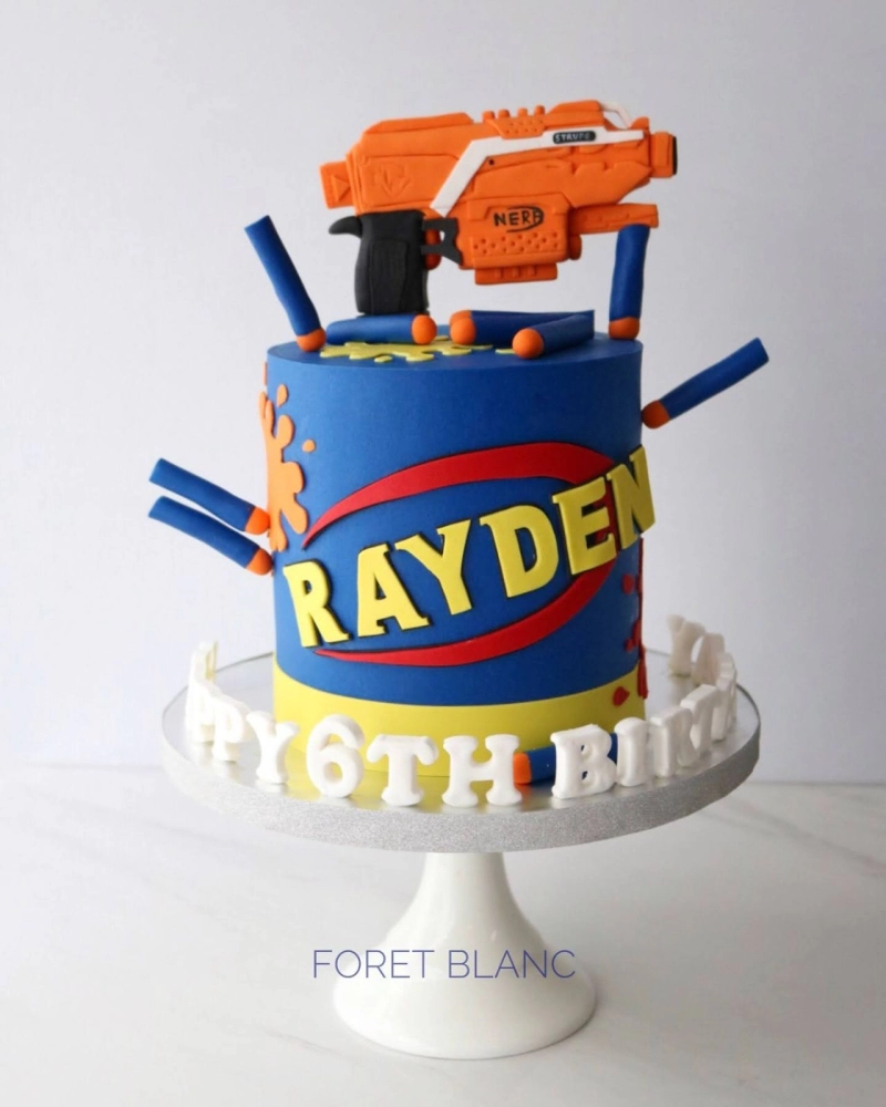 Nerf Gun Cake