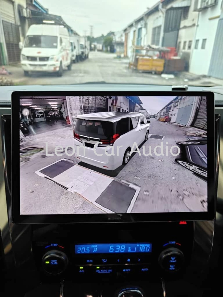 Toyota Vellfire Alphard agh30 agh35 oem 13" 4ram 64gb 4k 4g sim card wifi gps android 360 camera system player