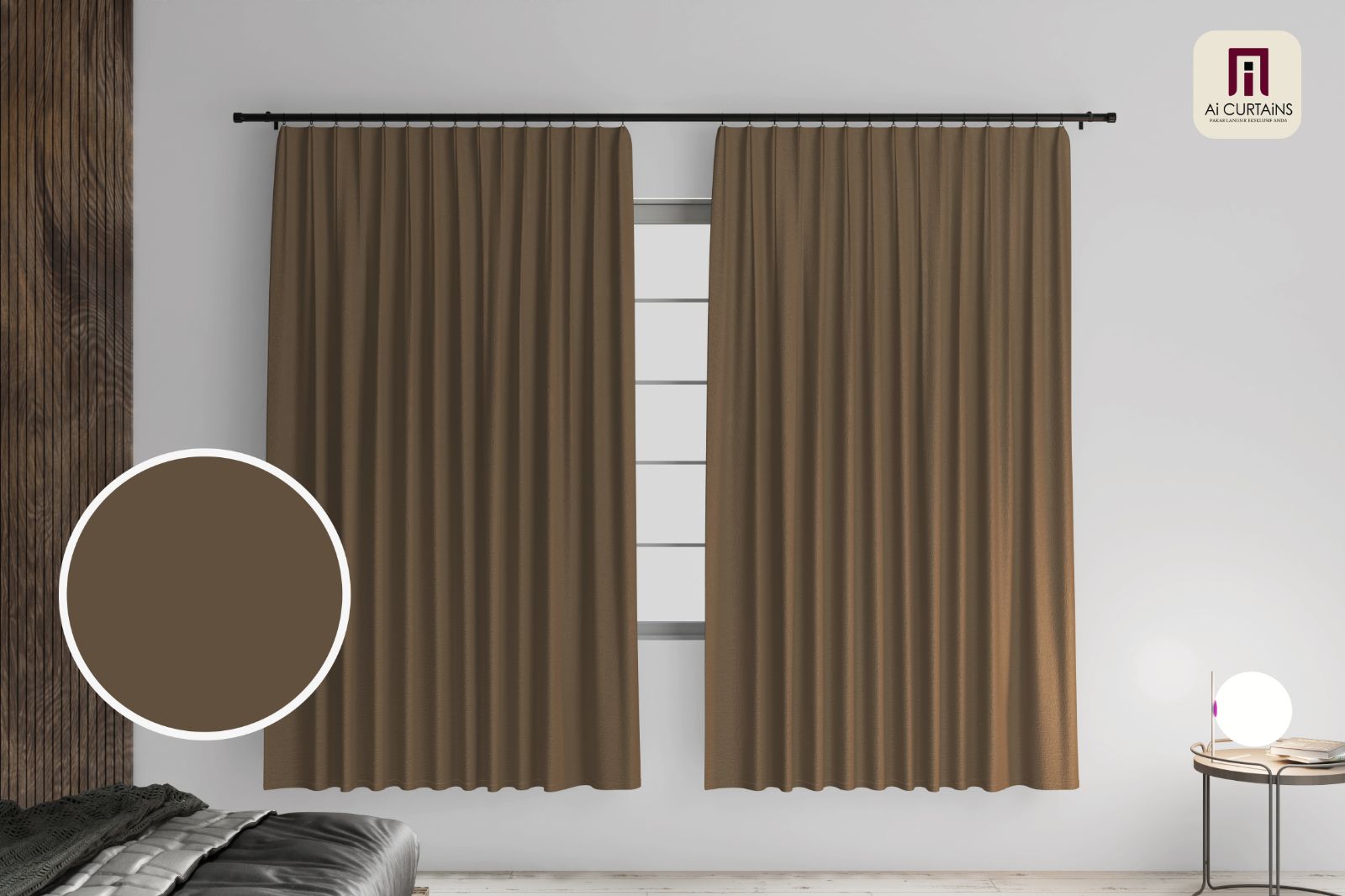 2 Panel Ready Made Curtain