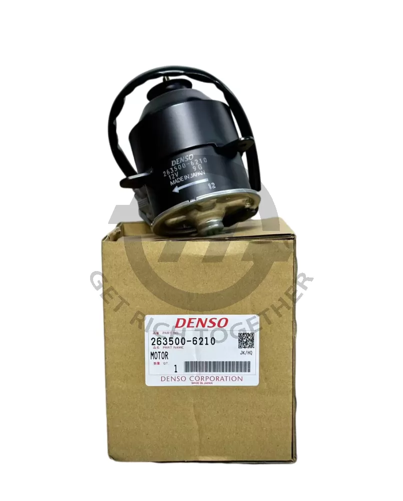  DENSO FAN MOTOR 263500-6210 FOR TOYOTA CROWN 3GRFE 5GRFE GRS18#，LEXUS GRL11.GWL10 OEM 16363-31010 16363-0P010  16363-31290 16363-50120