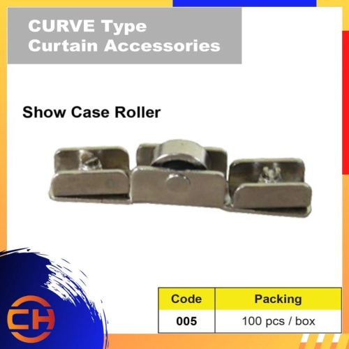 CURVE TYPE CURTAIN ACCESSORIES (Show Case Roller)