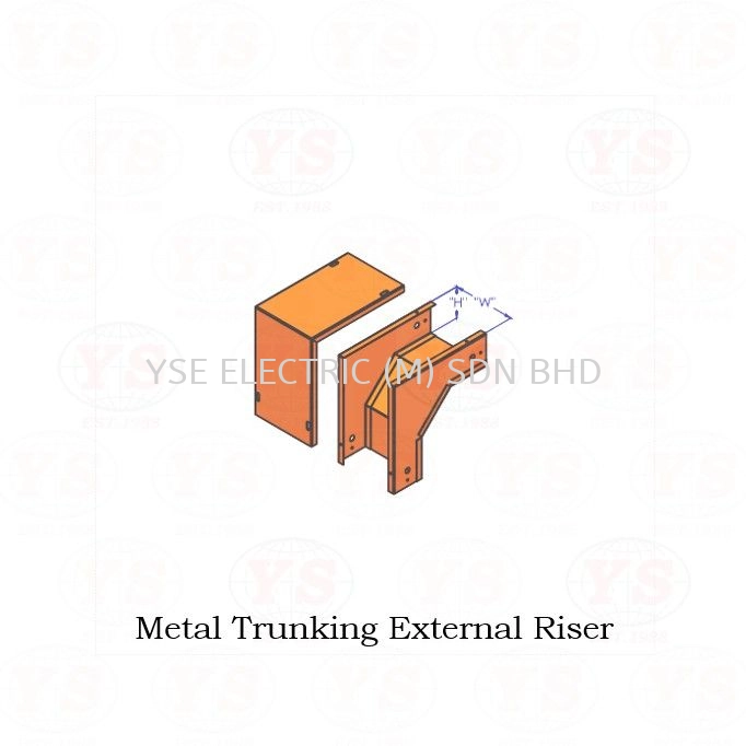 Cable Metal Trunking External Riser Joint Cable Management Support ...