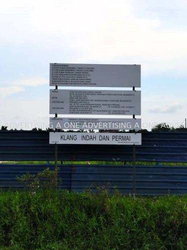 Malaysia Project Hoarding Sign