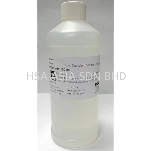 YSI TruLine Fluoride Low Standard