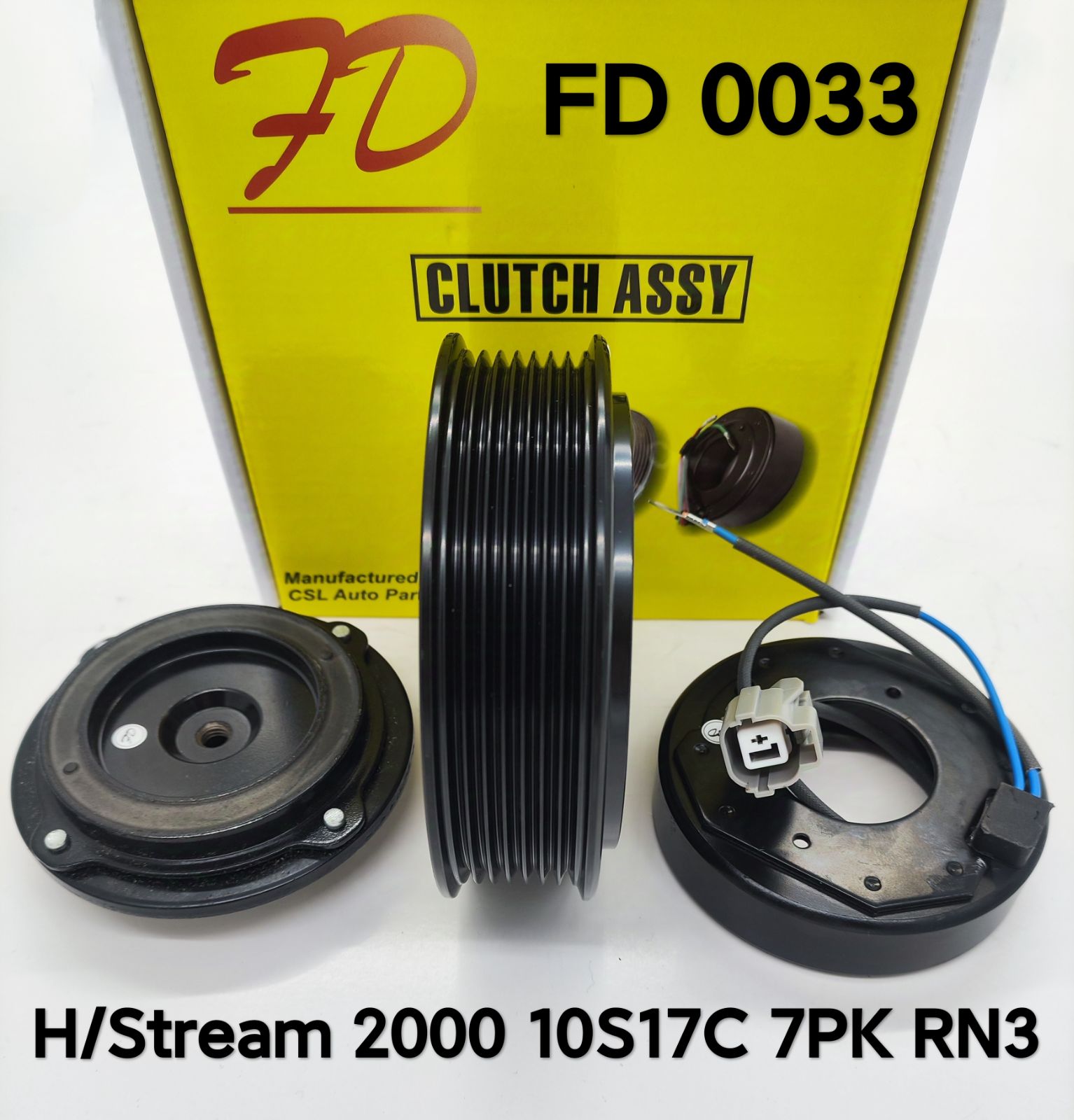 FD 0033 H/Stream 2000 10S17C 7PK RN3 Clutch (NEW)