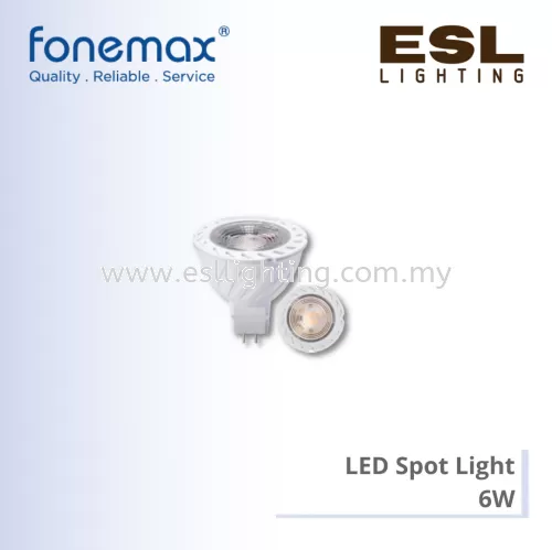 FONEMAX LED Spot Light Bulb 6W - GU10 SIRIM