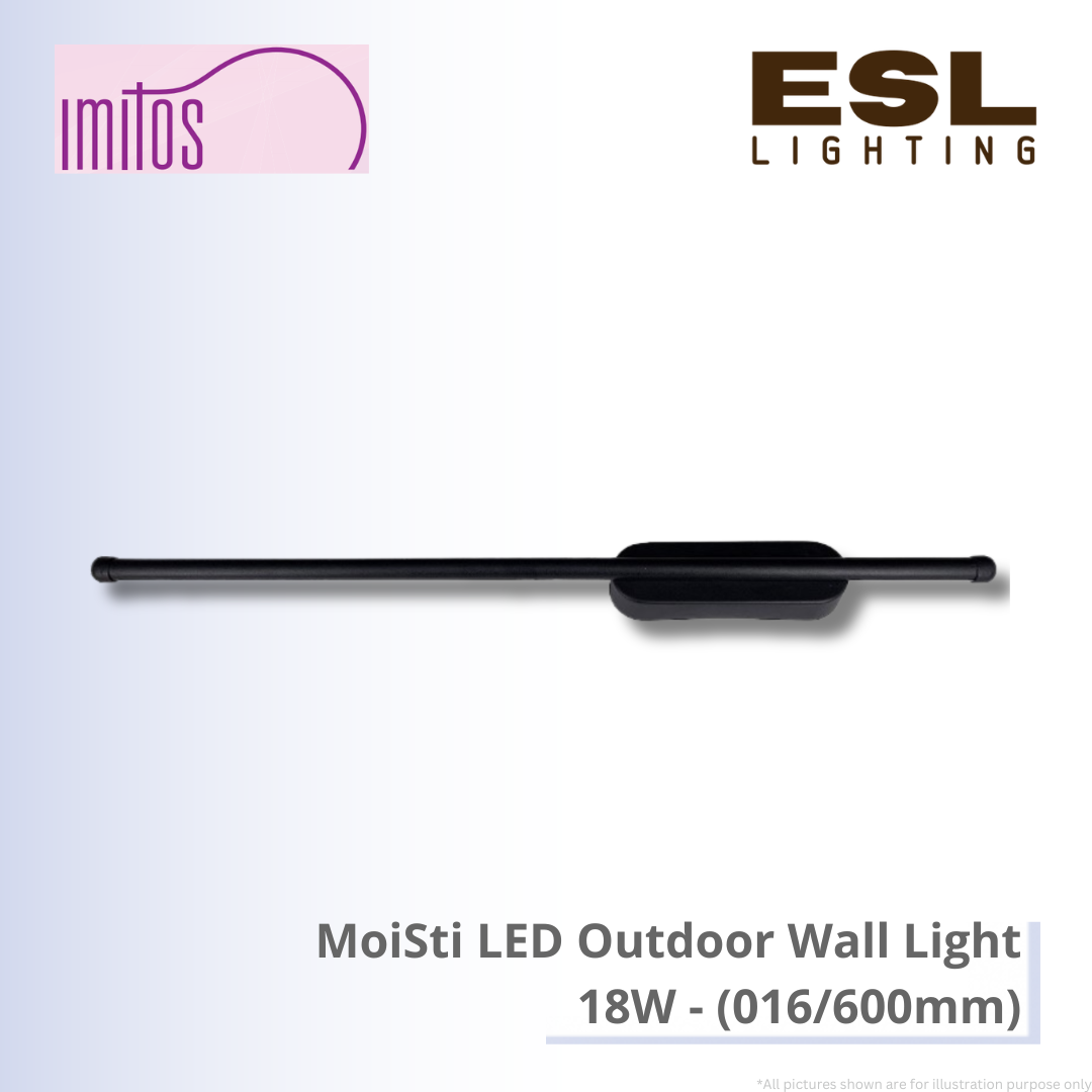 IMITOS MoiSti LED Outdoor Wall Light 18W - 016/600mm