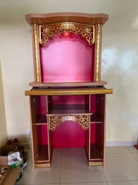 Chinese Praying Table | Prayer Table Cabinet | Singapore Fengshui Table Altar | Deliver Whole Malaysia | Kl | Penang | Johor | Singapore