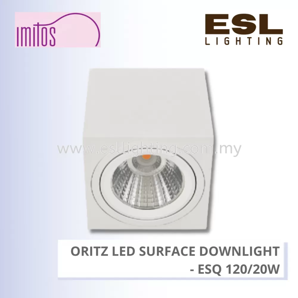 IMITOS ORITZ LED SURFACE EYEBALL 20W - ESQ 120/20W