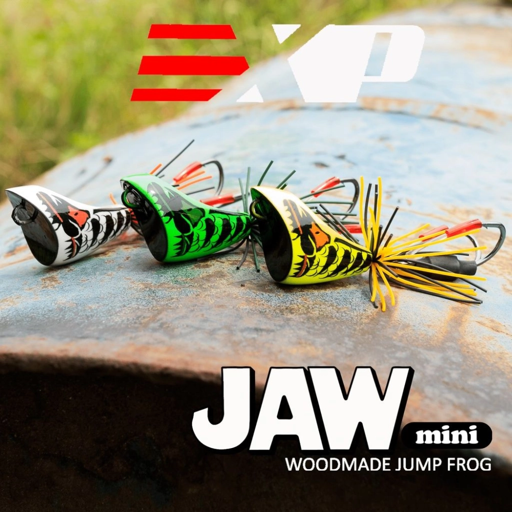 EXP JAW MINI Jump Frog Wooden Frog 