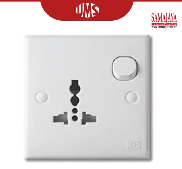 UMS 3613-J 13A 1 Gang Universal Socket (International Socket) KL ...