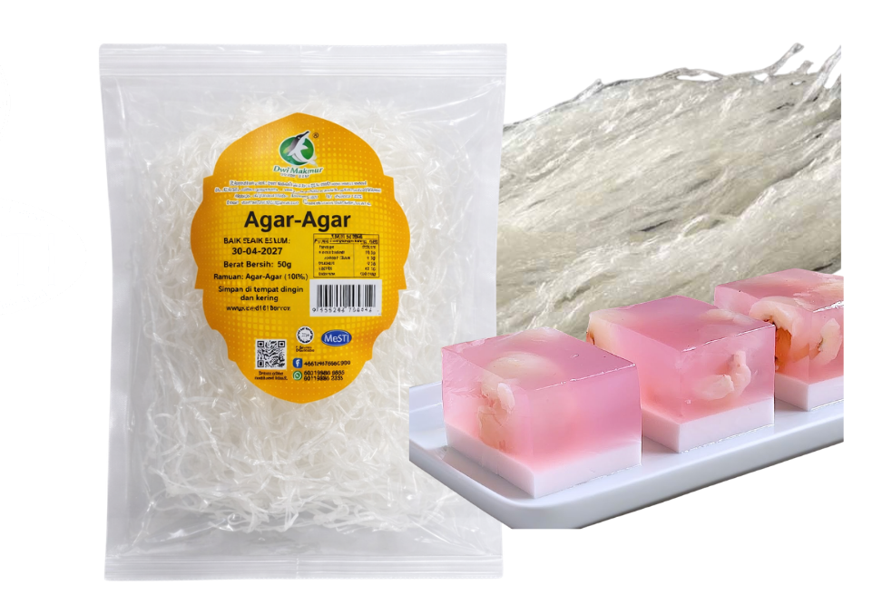 Agar-Agar 50 Grams RM8.70 X 10 Units C.Dwi Makmur
