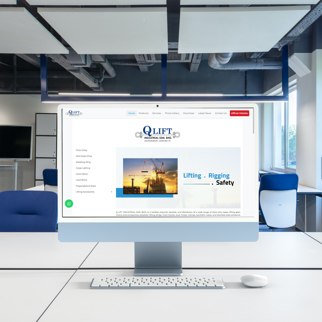 Industrial Equipment & Engineering Web Design | SEO | Digital Marketing | Johor