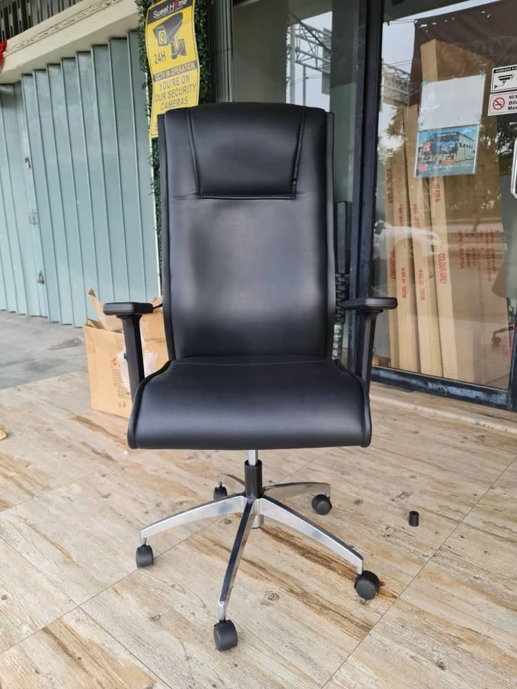 Executive Manager High Back PU Leather Office Chair | Ergonomic Office Chair | Kerusi Pejabat Moden | Office Chair Penang | Office Furniture Penang| KL | Penang | Puchong | Rawang | Shah Alam | Kulim | Lunas Kedah