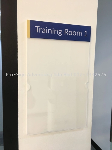 A4 PAPER ACRYLIC HOLDER (MEETING ROOM, 2020, KL)