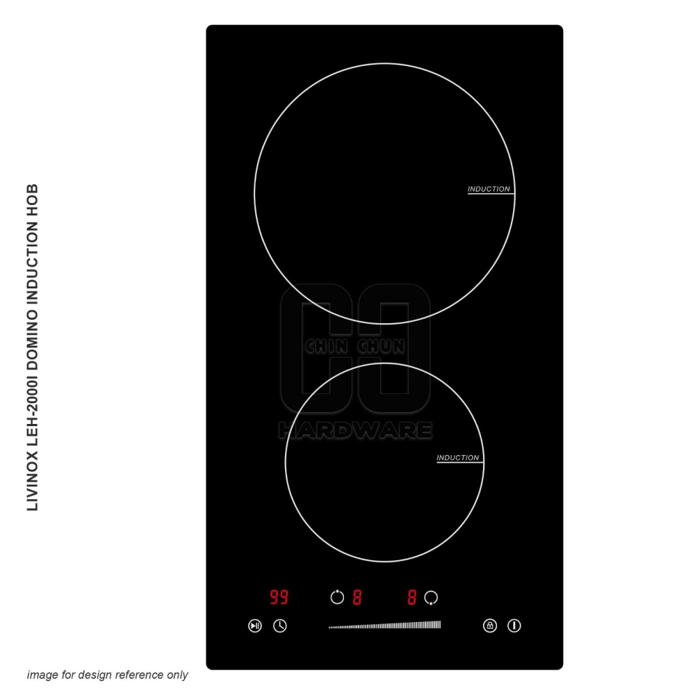LIVINOX LEH-2000I DOMINO INDUCTION HOB